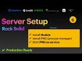 6 Production Ready Server Setup - Installing nodejs and start pm2 as service