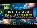 Brinker International EAT 9 8B - 2026 Q4 Full Year Earnings Analysis