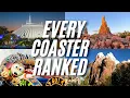 Every Rollercoaster at Disney World Ranked