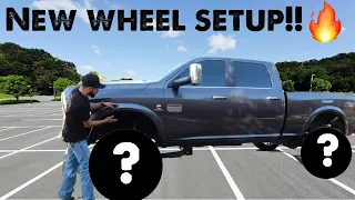 new wheel setup for my truck 