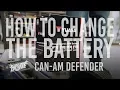How to change the Battery on your Can-Am Defender Gettin It Done