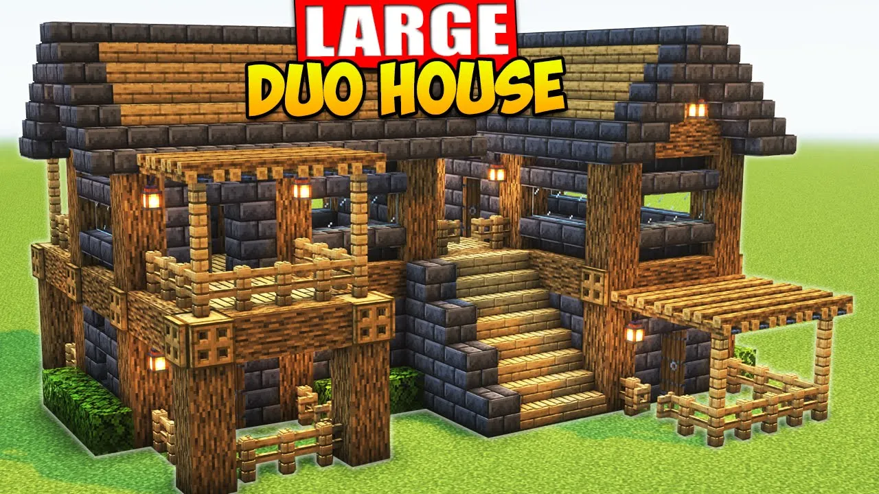 Minecraft: Survival House Tutorial ⚒️