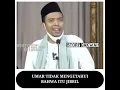 Download Lagu UMAR TIDAK MENGETAHUI BAHWA ITU JIBRIL | Ustadz Abdul Somad,. Lc,. Ma,. Ph.D_Vidio Pendek Mp4