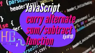 Curry Alternate Function in JavaScript Advance JavaScript Interview Questions