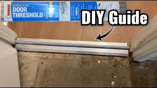 Install a Garage Door Threshold DIY Home Improvement Tips
