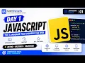 Day 1 JavaScript Introduction History Key Features Learn JavaScript From Scratch