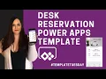 Desk Booking Reservation Power Apps Template