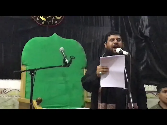 ⁣الرادود الحسيني المُلا ميثم المدائني .