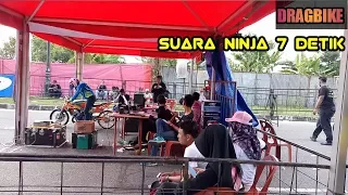 ini dia suara drag ninja bracket 7 detik 