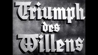 Triumph Of The Will FULL MOVIE 1935 WARNING Nazi Propaganda Education Only  Triumph Of The Will FULL MOVIE 1935 WARNING Nazi Propaganda Education Only