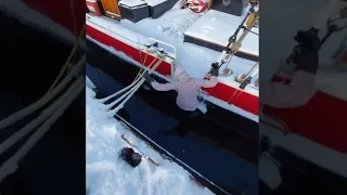 #shorts How to get off the boat…