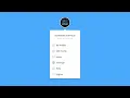 User Account Dropdown Menu using Html CSS Vanilla Javascript
