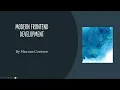 Modern Frontend Development