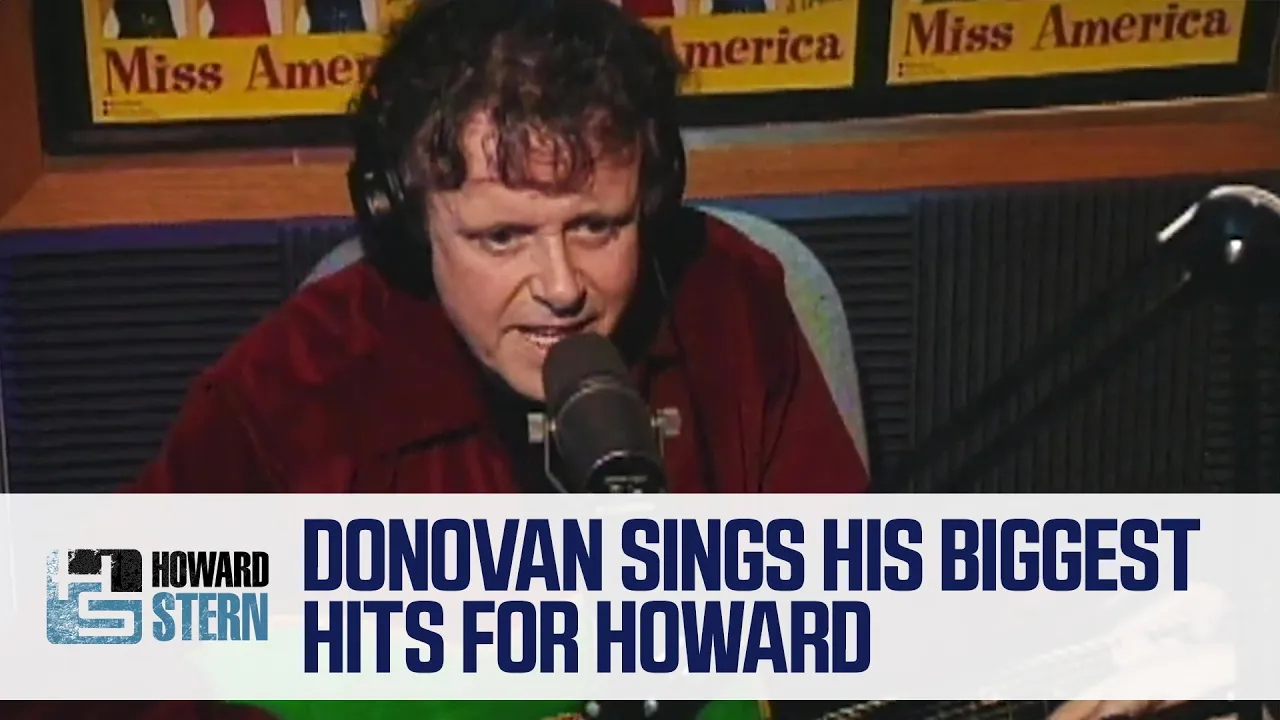 Donovan Performs a Live Medley on the Stern Show (1996)