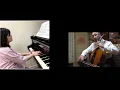 Mendelssohn Lied Ohne Worte Op.109 メンデルスゾーン　無言歌　Eduardo del Río Robles(Vc) Kimiko Funamoto(Pf) 船本貴美子