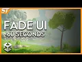 Unity UI FADE In 60 Seconds FREE DOTween Tutorial