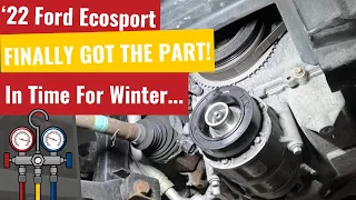 Ford EcoSport A/C Doesn’t Work! The Part Took MONTHS To Get