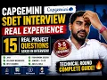 Real Capgemini SDET Interview Experience Java Selenium API Questions