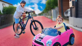 اول تجربة سواقة لهم مع بعض ب شارع بيتنا 