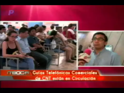 Guías telefónicas comerciales en CNT están en circulación