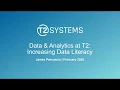 Download Lagu T2 Webinar – Data \u0026 Analytics at T2: Increasing Data Literacy Download Lagu T2 Webinar – Data \u0026 Analytics at T2: Increasing Data Literacy