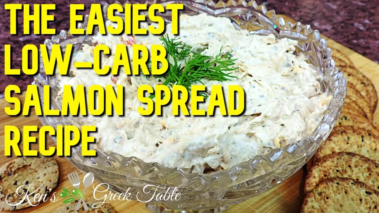 EASY LOW-CARB SALMON SPREAD RECIPE - Perfect for any holiday or occasion!!!