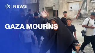 Palestinians mourn loved ones after 'Israeli' drone strike in Gaza City