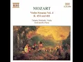 Violin Sonata No. 33 in E-Flat Major, K. 481: I. Molto Allegro