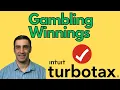 W2G - Gambling Winnings - TurboTax