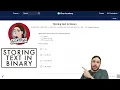 Exercises Storing Text in Binary AP Computer Science Principles Unit 1 Digital Information