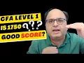 CFA level 1 Good Score What is a high score in CFA level I exam in 2025