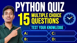 Python Quiz 15 MCQs to Test Your Python Knowledge Can You Score