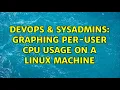 DevOps SysAdmins Graphing per-user CPU usage on a Linux machine 4 Solutions