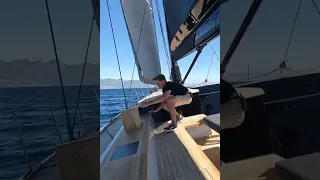 Going through a tack on a Southern Wind 108… #superyachtlifestyle #superyachts #luxuryliving