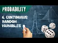 Probability Lecture 6 Discrete Random Variables Part 2 Continuous Random Variables Part 1
