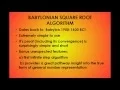 BABYLONIAN SQUARE ROOT ALGORITHM Part 1