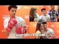 RYAN GARCIA FIERCE MEET GREET INSPIRES FANS OF ALL AGES RACES AND NATIONALITIES