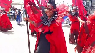 Carnival Tuesday in Trinidad - Real Mas on the Road
