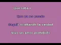 ** BEST KARAOKE ** Insensible A Ti - Alicia Villarreal