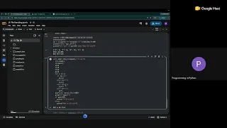 Python Live Session