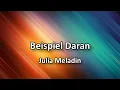 Julia Meladin - Beispiel daran  Mit Text