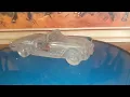 Hofbauer 6- Crystal Glass 1959 V8 Engine Chevy Corvette W Germany 1987