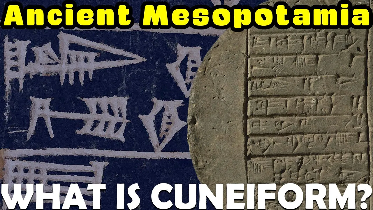 Cuneiform: Delving into History's Oldest System of Writing - with a Demonstration by @DumuEnki