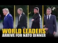 Download Lagu World Leaders arrive for NATO dinner hosted by Dutch King in the Hague