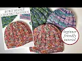 Burst Beanie Crochet Pattern Tutorial Easy Textured Beanie in Sizes Baby to Adult