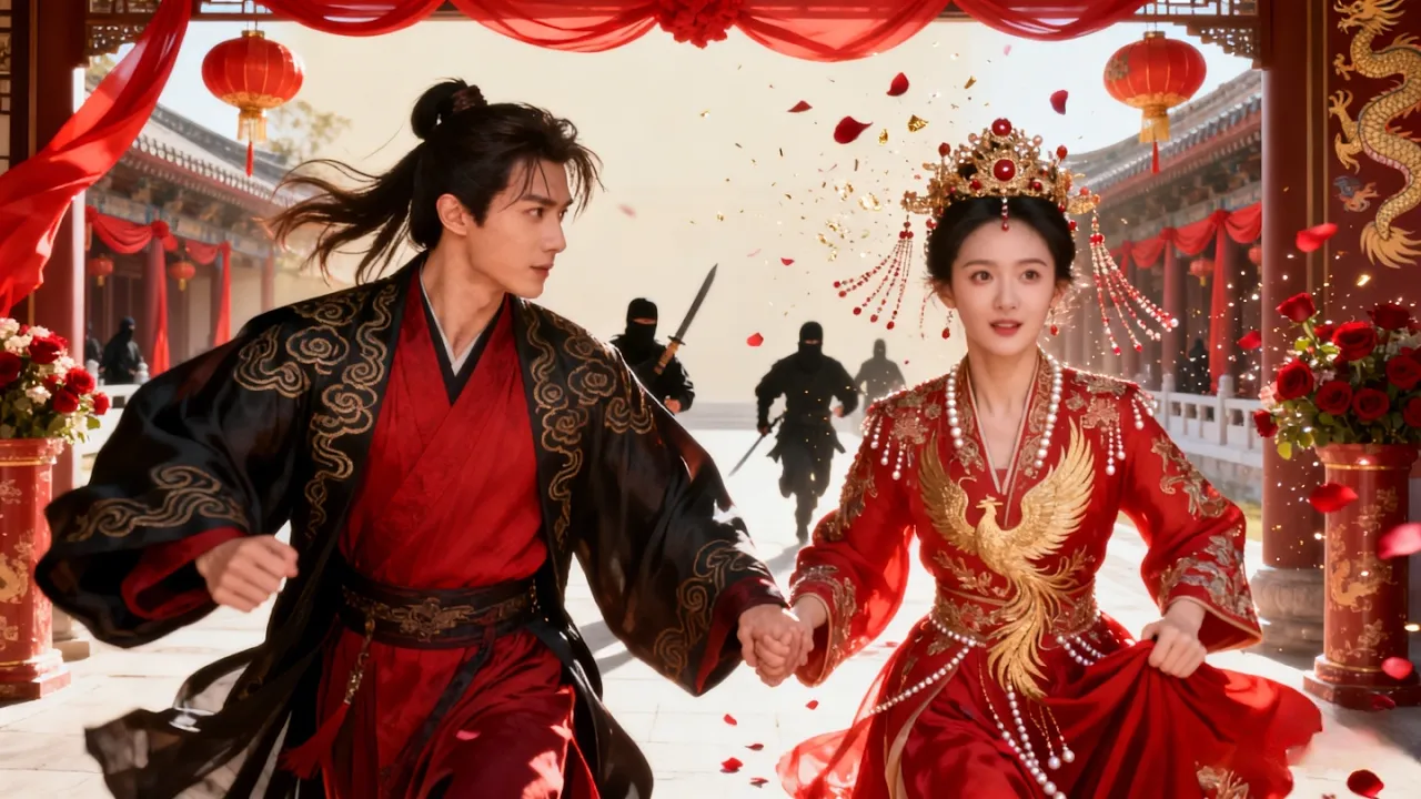 【IndoSub】Pernikahan rahasia penuh tipu daya istana, istriku selalu punya cara atasi bahaya#minidrama poster