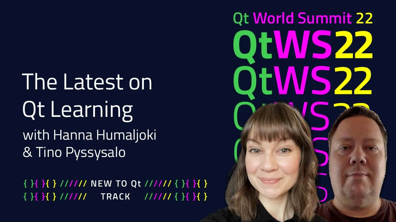 The Latest on Qt Learning | #QtWS22