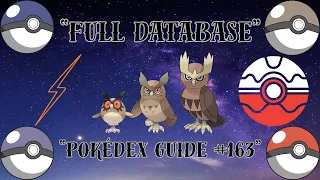 Complete Pokedex Entry Hoothoot Explained Stats Abilities Evolution