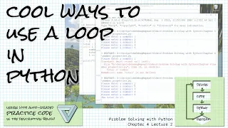 Loop patterns Problem Solving Ch 4 Lecture 2