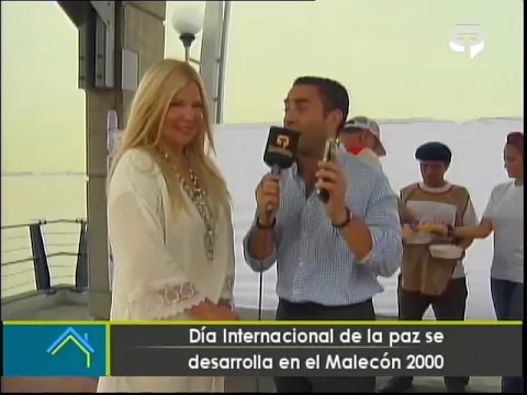 Día internacional de la paz se desarrolla en el Malecón 2000